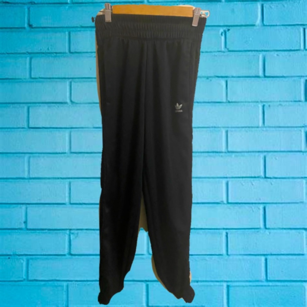 Adidas track pants with lace detail